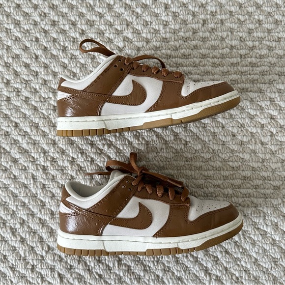 Nike Dunk Low “Brown Ostrich” Sneakers - Picture 5 of 9